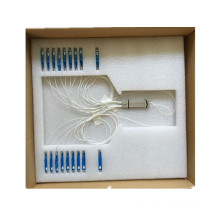 1 * 8 mini divisor óptico de la fibra con el conectador de Sc / Upc